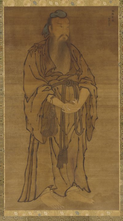 Figure debout de Lü Dongbin - Unknown artist