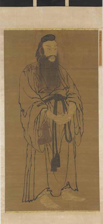 Figure debout de Lü Dongbin - Unknown artist