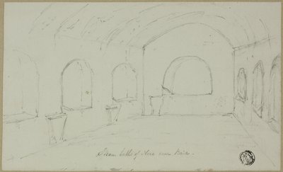 Bains de vapeur de Néron près de Baiae - Unknown artist