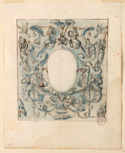 Motif de strapontin - Unknown artist