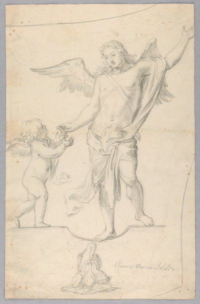 Étude pour une peinture allégorique - Unknown artist
