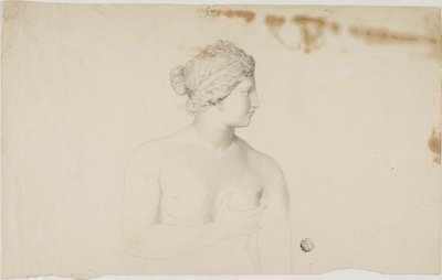 Étude de la Vénus de Médicis - Unknown artist