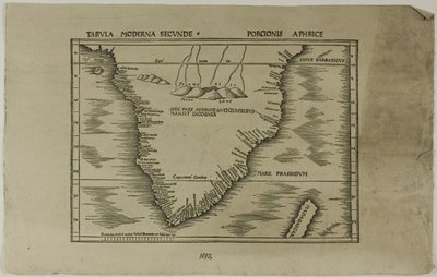 Tabula Moderna Secunde Porcionis Aphrice - Unknown artist