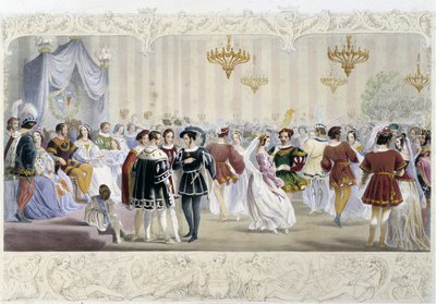 Le bal à la cour - dans « Chevalier d