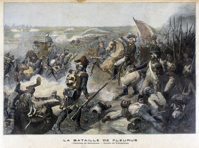 La bataille de Fleurus (Belgique 1794) d