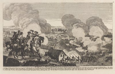 La Bataille de Prague, 6 mai 1757 (gravure) - Unknown artist