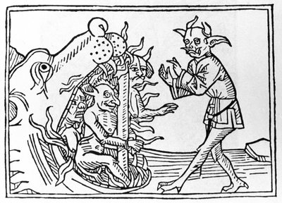 Le procès de Belial : "Le démon Belial retournant à l