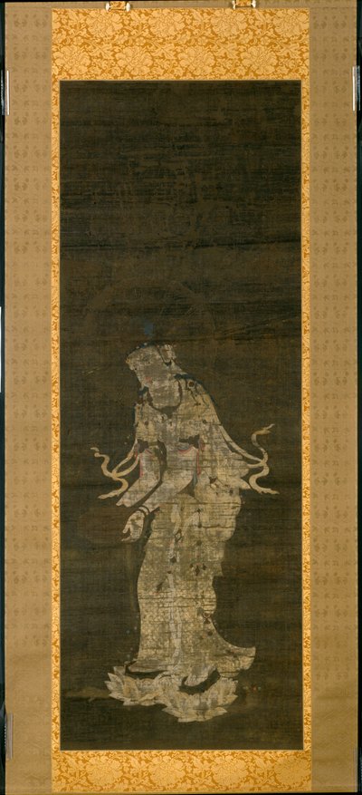 Le bodhisattva Kannon, tiré du triptyque Approche de la Trinité d