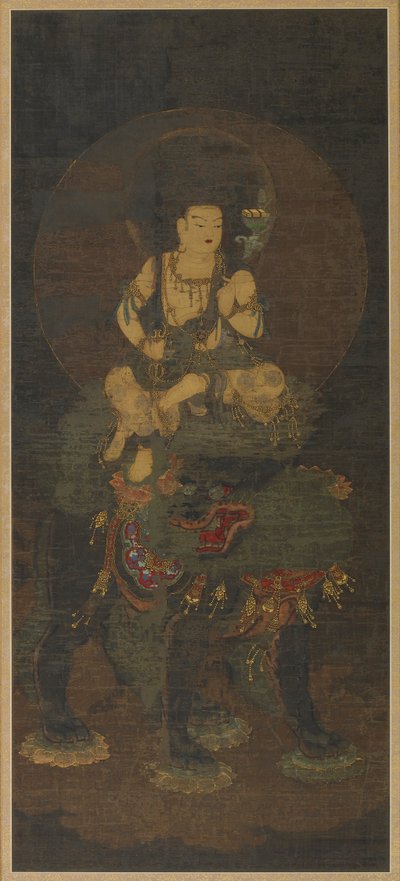 Le Bodhisattva Monju - Unknown artist