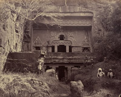 La grotte des charpentiers [sic]. Ellora - Unknown artist