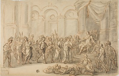 La Continence de Scipion - Unknown artist