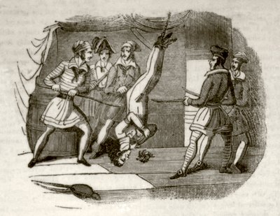 La Galère de la Mort, ou, la Goélette Pirate, c.1837 - Unknown artist