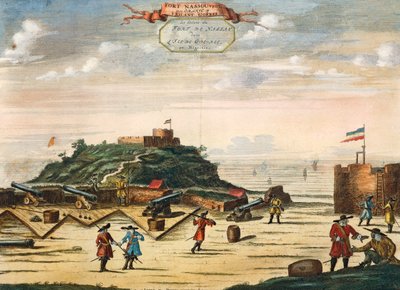 Le fort hollandais de Nassau sur l