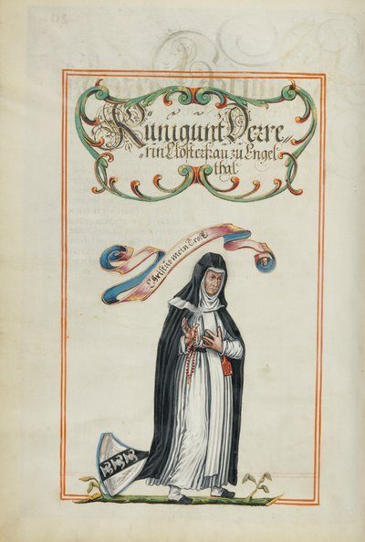 La cinquième génération, Kunigunt Derrer - Unknown artist