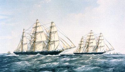 La grande course de clipper de 1866 entre l