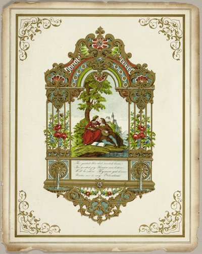 Le plus grand bonheur que les mortels connaissent (valentin) - Unknown artist
