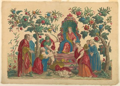 Le Jugement de Salomon - Unknown artist