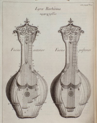La Lyra Barberina (gravure) - Unknown artist