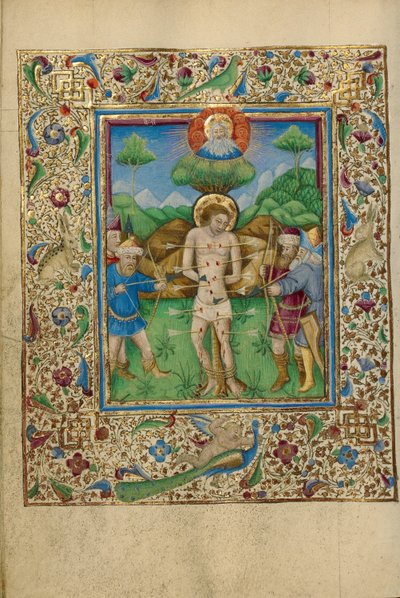 Le martyre de saint Sébastien - Unknown artist