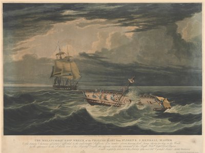 Le naufrage mélancolique du Frances Mary de St Johns... l