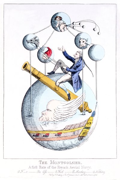 Le Montgolfier : Un premier rang de la marine aérienne française - Unknown artist