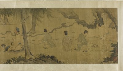 Le rassemblement du pavillon des orchidées - Unknown artist
