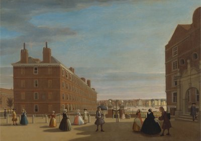 Les bâtiments en papier, Inner Temple, Londres - Unknown artist