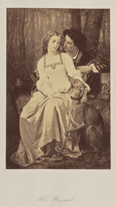 La proposition. - Unknown artist