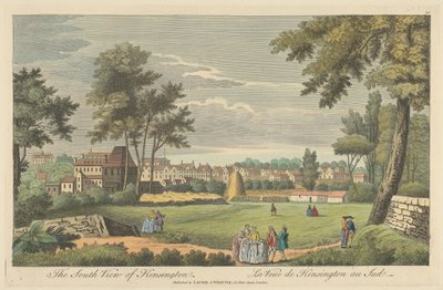 Vue sud de Kensington - Unknown artist