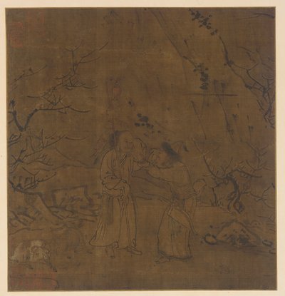 La séparation en larmes de Su Wu et Li Ling - Unknown artist