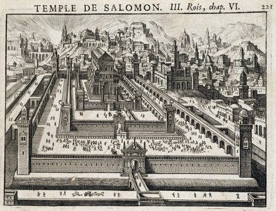 Le Temple de Salomon - La Bible - Unknown artist