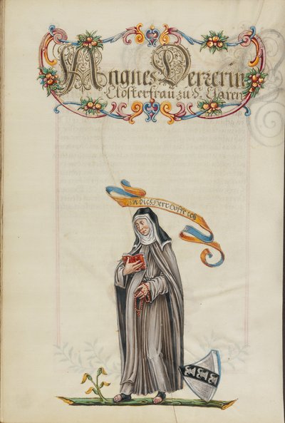 La treizième génération, Agnes Derrer - Unknown artist
