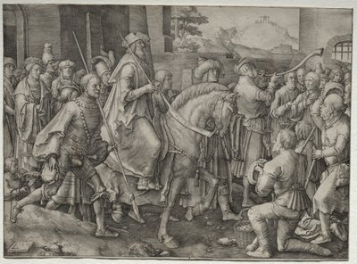 Le Triomphe de Mardochée - Unknown artist