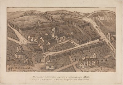 Le village de Clerkenwell sous le règne de la reine Elizabeth, 1560 - Unknown artist