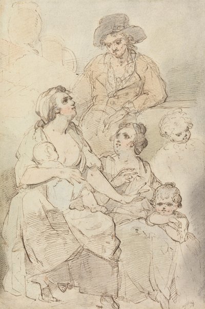 La famille vertueuse - Unknown artist