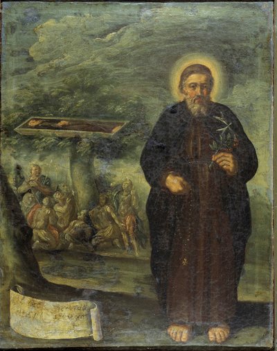 Le bienheureux Gérard Mecatti. Portrait du frère Gérard dit Gérard Tenque fondateur de la confrérie hospitalière de Jérusalem (les hôpitaux de Saint-Jean) devenue l