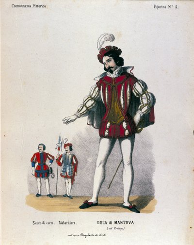 Le personnage du duc de Mantoue dans l