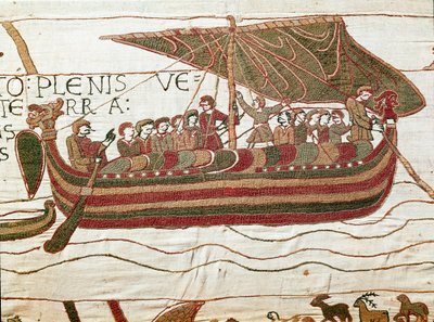 La flotte de Harold, venue informer le duc de Normandie Guillaume le Conquérant - Unknown artist