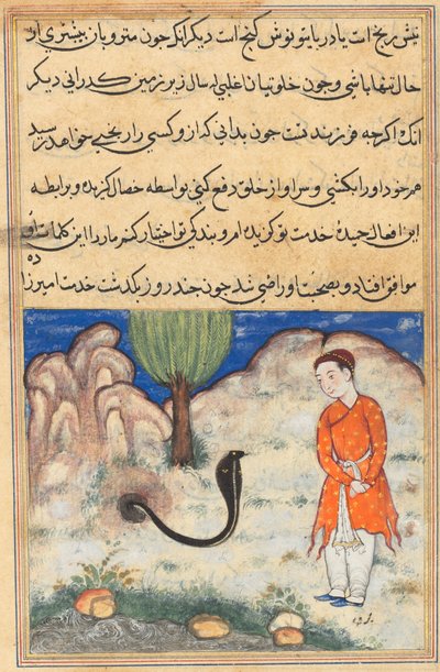 Le prince, fils du souverain de Sistan, entre au service d