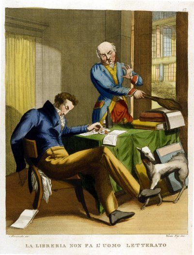Le proverbe : « La bibliothèque ne fait pas l