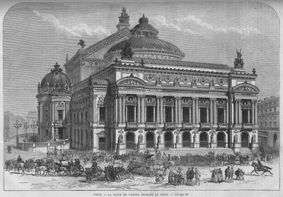 Le siège de Paris par les Prussiens. 1871. Place de l