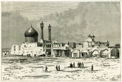 La tombe de Fatma à Koum, gravée par Taylor, d