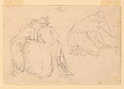 Trois études figuratives - Unknown artist