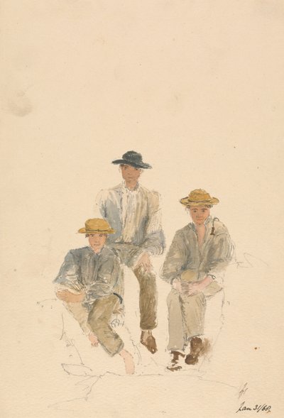 Trois hommes (31 janvier 