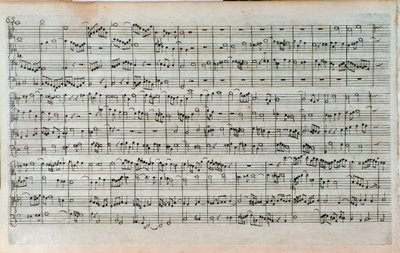 Page de titre de la partition musicale de L
