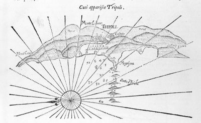 Tripoli dans une représentation de 1743 - Unknown artist