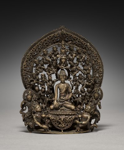 Triomphe du Bouddha, Marvijaya - Unknown artist