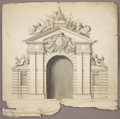 Arc de triomphe avec l