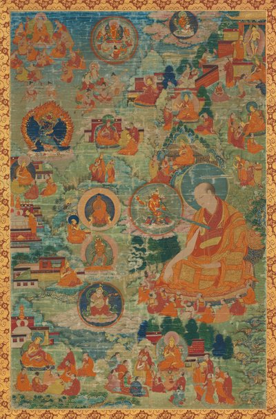Tsong-kha-pa et scènes de sa vie - Unknown artist