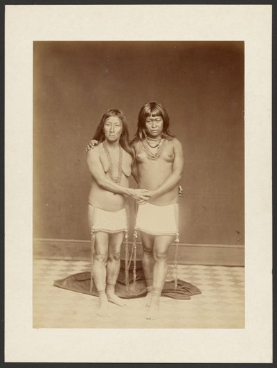 [Deux femmes se tenant la main] - Unknown artist